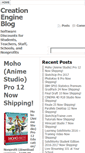 Mobile Screenshot of blog.creationengine.com